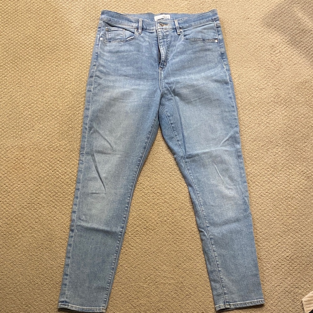 LOFT Women's Light Blue Skinny Jeans